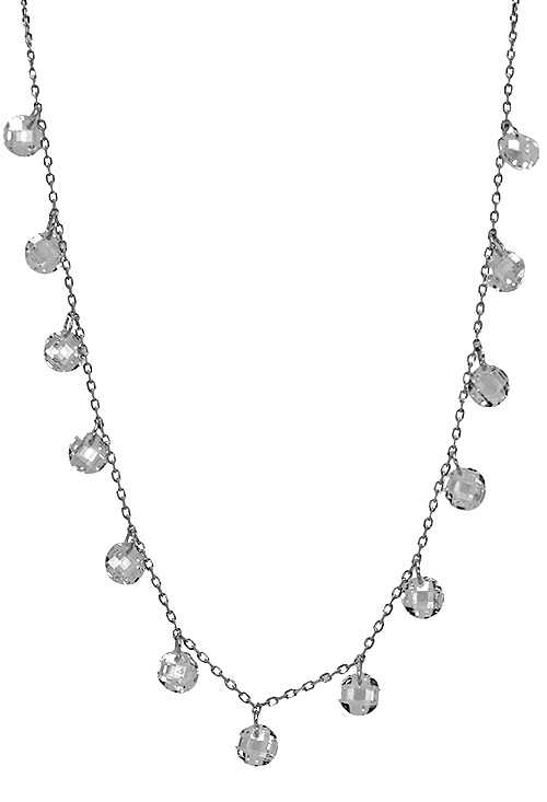 gargantilla plata con cristales swarovski vista frontal 295_PVOL74324