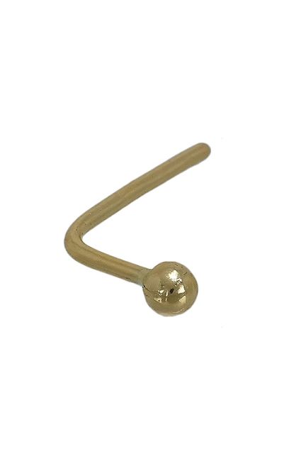 piercing oro amarillo 9 kilates modelo bola vista lateral 019_9K4-05424_01