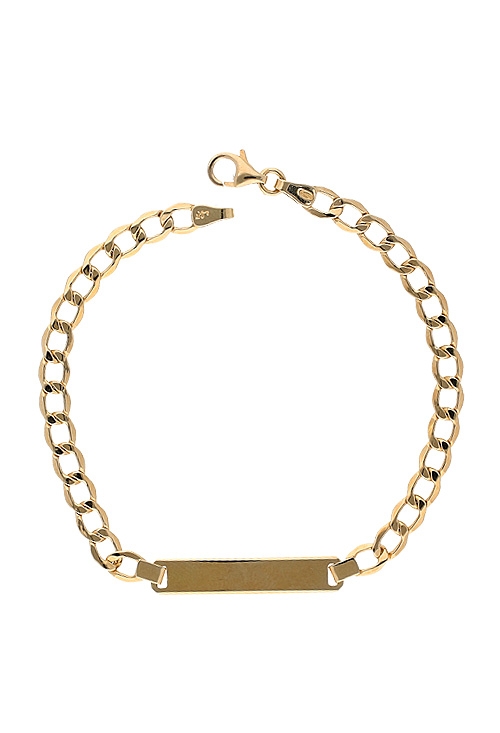 pulsera tipo esclava oro amarillo 9 ktes a precios baratos, joyerías en madrid e internet