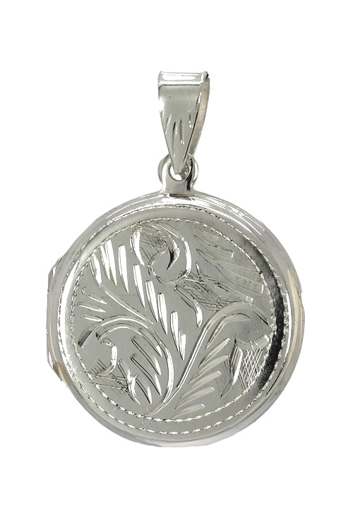 guardapelos plata forma circular vista de frente 297_825908