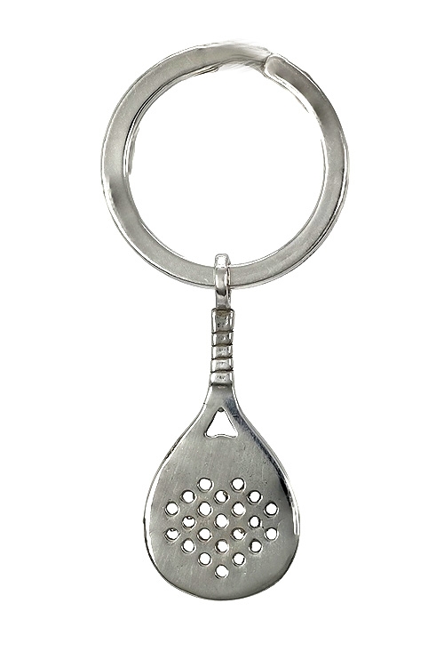 Llavero plata de ley raqueta padel 266_096374-1-1