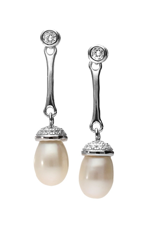 pendientes largos para novia plata perlas y circonitas vista frontal 280_2022329