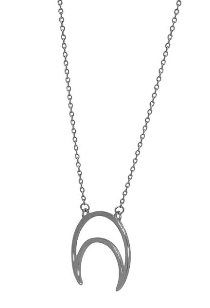 gargantilla de plata motivo luna vista lateral 280_2030821_01