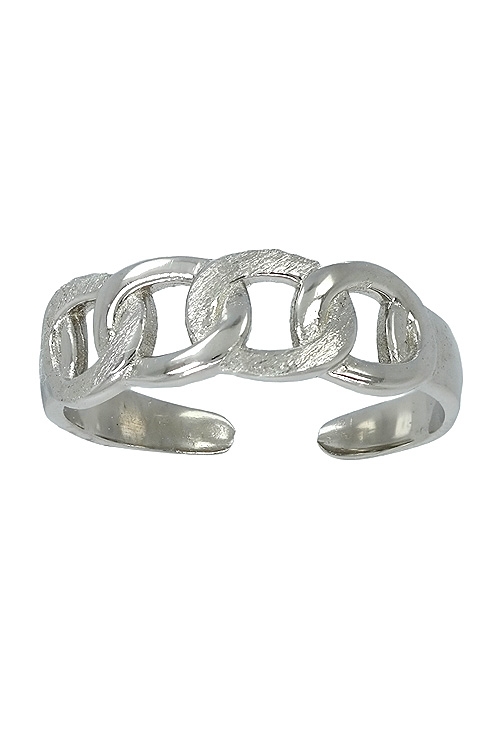 sortija de plata eslabones barbados vista frontal 280_2010826