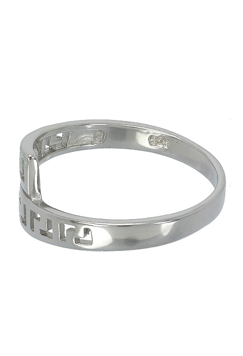 sortija de plata modelo greca cruzada vista tumbada 280_2010820_02