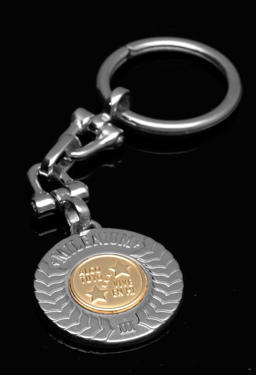 llavero plata y oro dia del padre foto frontal 175_LL-07