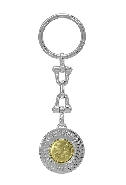 llavero plata y oro dia del padre foto frontal 175_LL-07