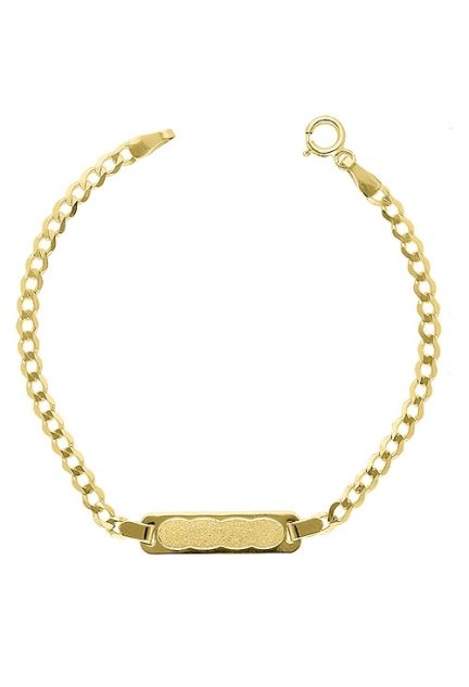 pulsera para bebe oro amarillo 18 ktes vista cenital 045_9K48306523