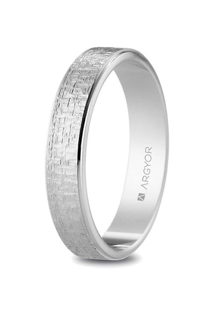 alianza de plata centro matizado modo parche 5740528