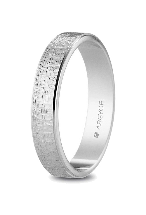 alianza de plata centro matizado modo parche 5740528