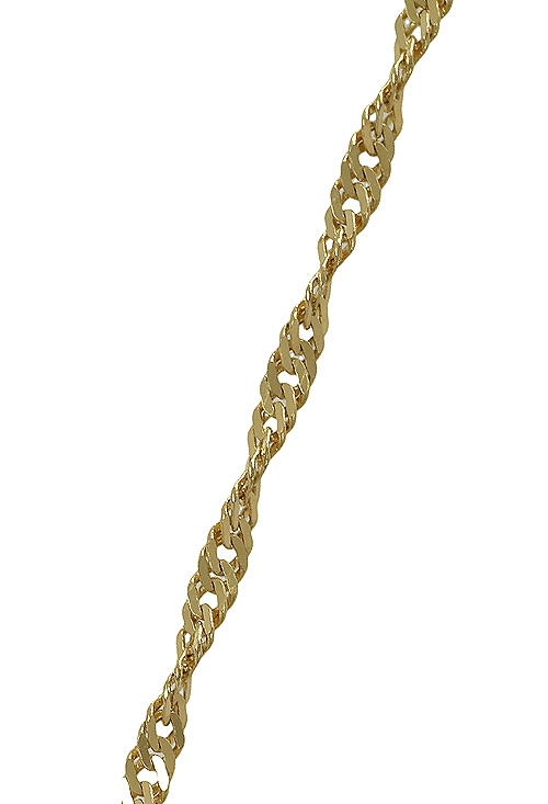 cadena oro amarillo 18 ktes modelo singapur 50 cm vista tramo 037_C54324_01