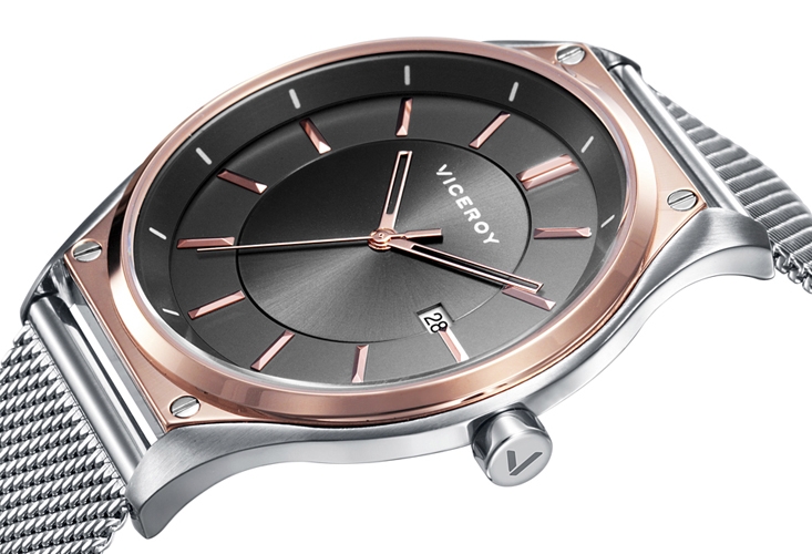 Reloj Viceroy colección Air para hombre en acero caja chapada 471181-17-1