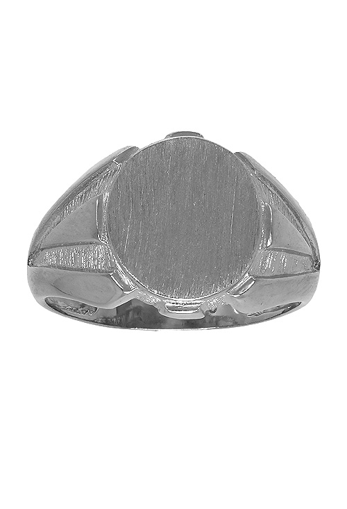 sello de hombre plata de ley vista frontal 291_SE6920R