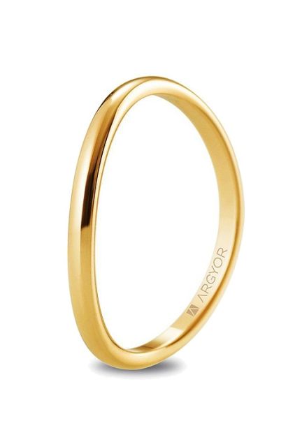 Alianza de oro ley amarillo 1,8mm. 18 Ktes Argyor 5118531
