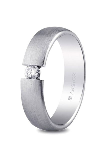 alianza en plata con circonita 5750151N