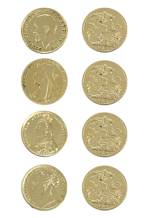 arras de oro medio soberano precio de ocasion foto B 038_LO-010-17-AM_01