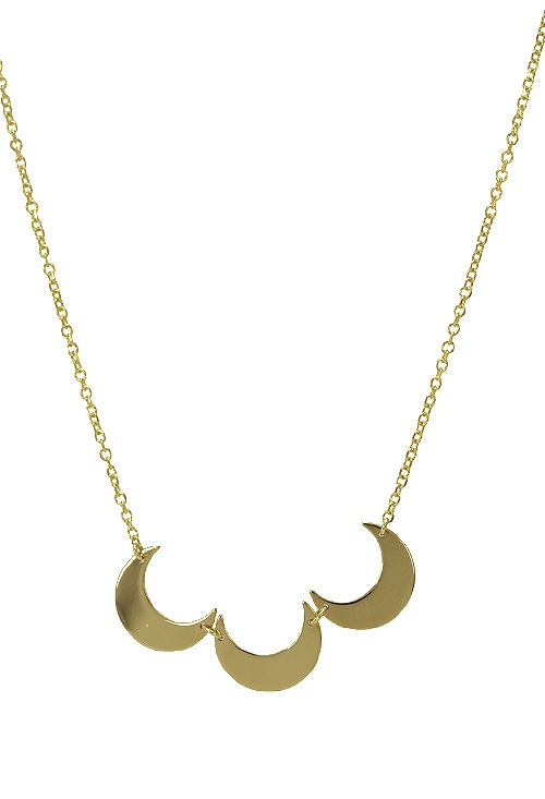 gargantilla oro amarillo 18 ktes motivo 3 lunas 301_081208