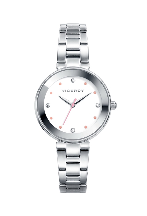 Reloj Viceroy kiss para mujer acero con circonitas 401040-00