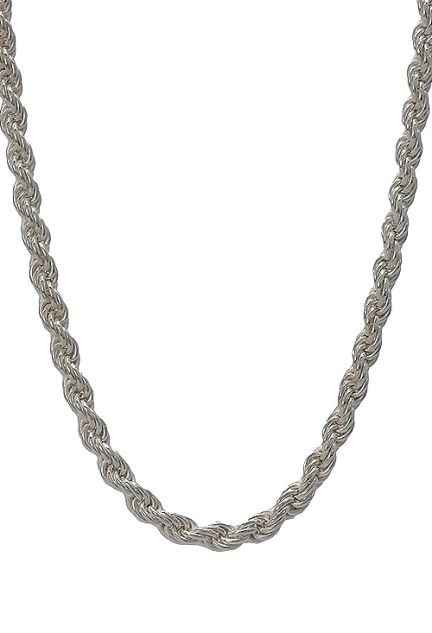 cadena de plata cordon salomonico 45 cm vista frontal 017_619CM0160-45