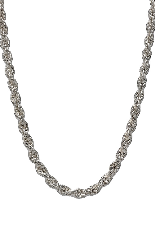 cadena de plata cordon salomonico 45 cm vista frontal 017_619CM0160-45