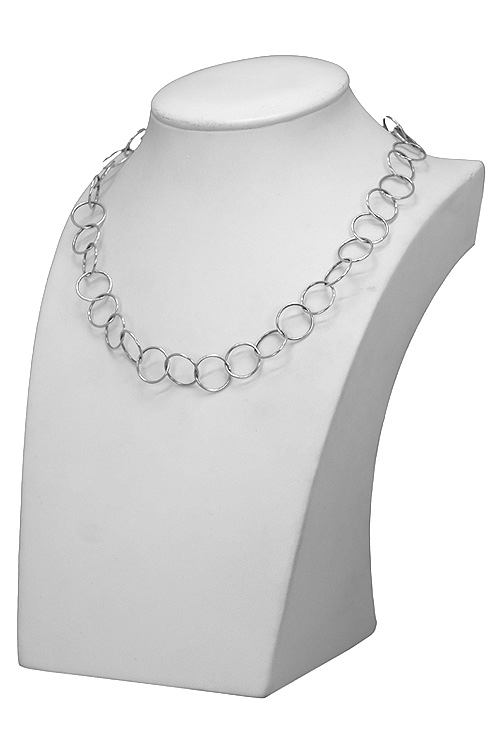 gargantilla de plata eslabones circulares vista expositor 126_CIRCLE100-40_02