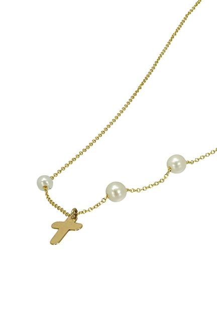gargantilla oro amarillo 18k con motivo cruz y perlas vista extendida 301_051152_02