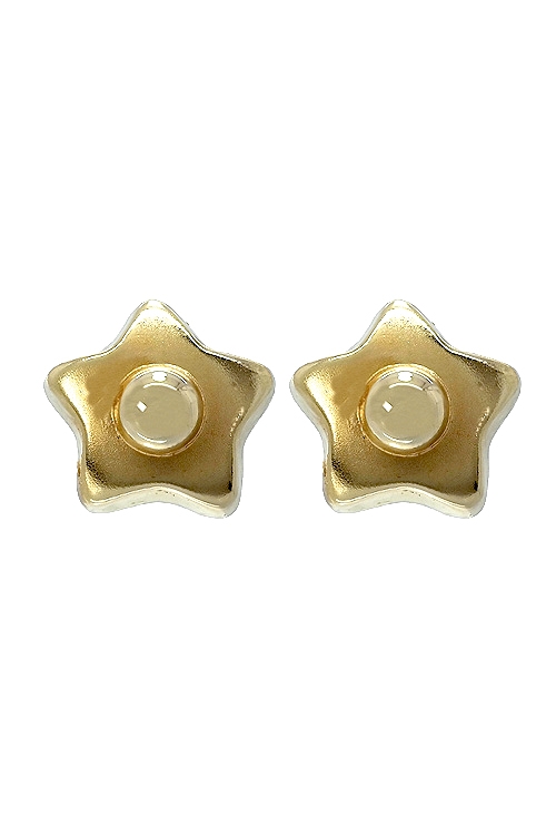 Pendientes oro amarillo 18K estrella 038_LO008-19MY12 (Pendientes)