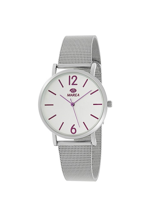 Reloj Marea para mujer, esfera blanca B42160-13
