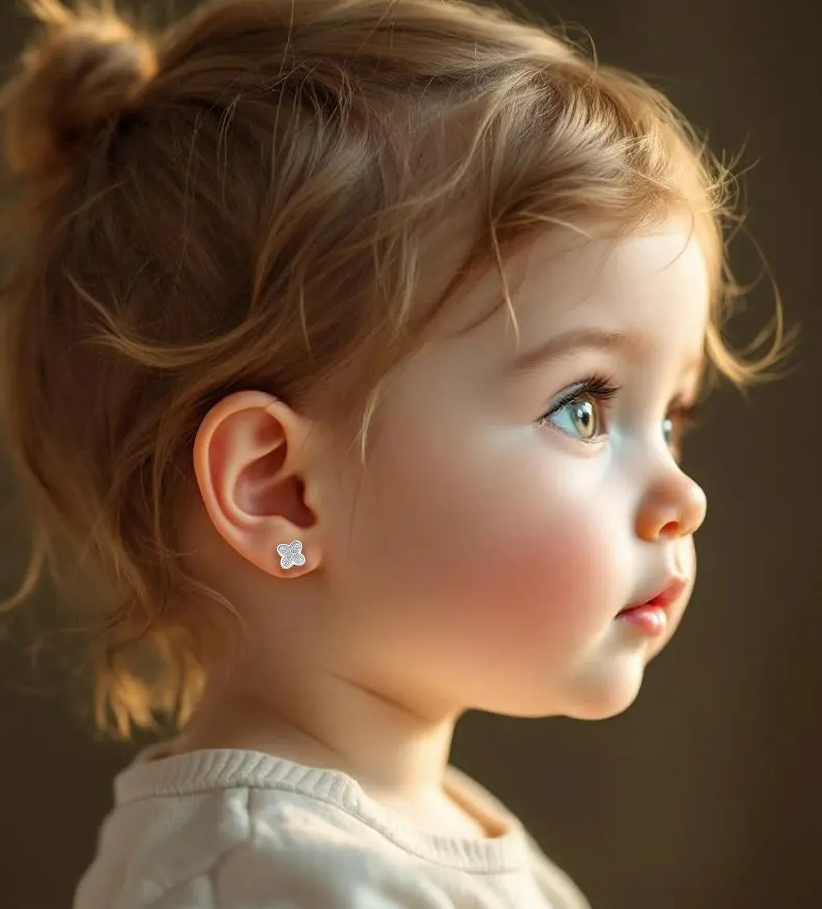 pendientes-de-plata-para-bebe-trebol-280_2022605 modelo nina