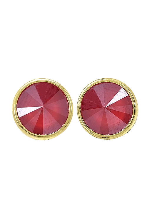 pendientes de plata chapada con cristales swarovski foto frontal 273_A2791-79T