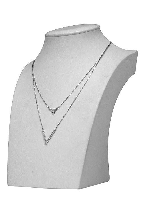 gargantilla de plata 2 en 1 foto expositor 280_2050123_01