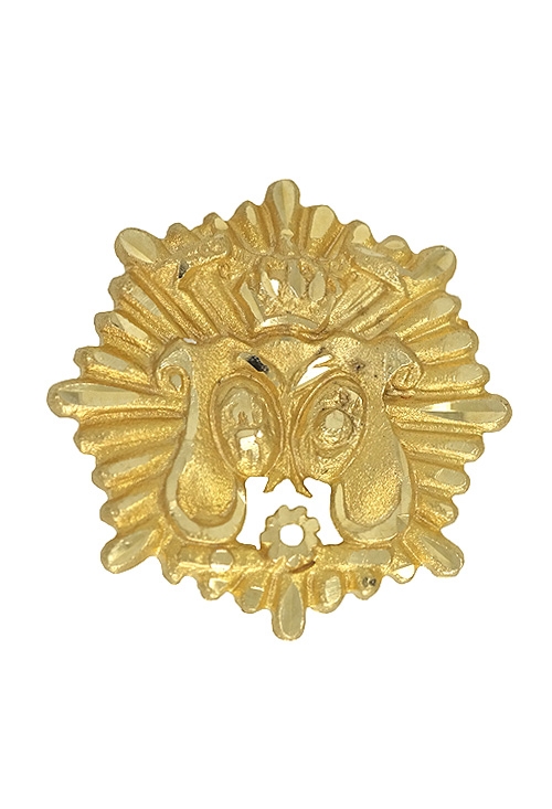 insignia de oro 18 ktes asesor fiscal vista frontal joyeria online 085_4268-ASE