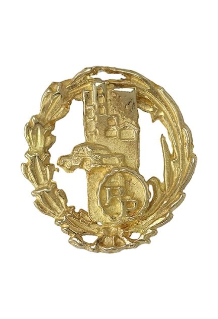 insignia oro 18 kilates para perito tasador foto frontal precio barato 161_ES0474PETA