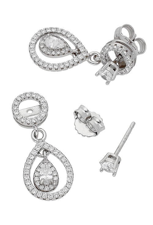 pendientes de plata especiales para novia foto desmontados 280_2022534_02