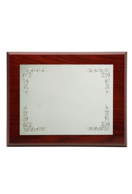 Placa de homenaje alpaca 135_P-1138