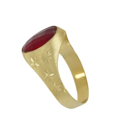 anillo de oro 9k sello para hombre 292_9KSTO29 toma lateral 2
