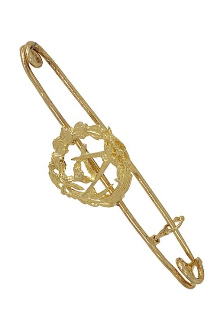 insignia arquitectura en broche o imperdible para mujer oro amarillo 18 kilates foto lateral 161_ES0474AA_01