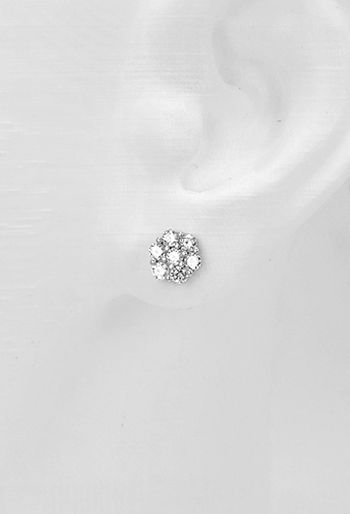 pendiente plata tipo roseton foto modelo oreja precio muy barato joyeria online 280_2022257-XL_02