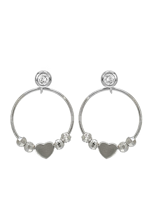 pendientes de plata motivo corazon vista frontal 280_2022827
