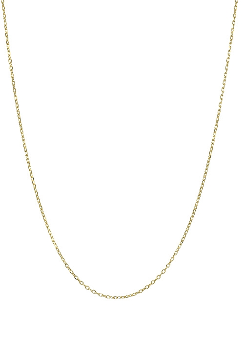 cadena oro 9 ktes de 40 cm de largo vista frontal 127_9KFNL35-40