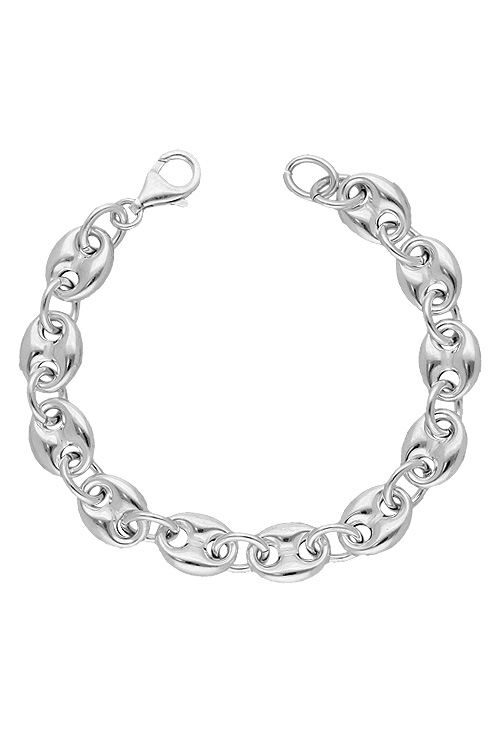 pulsera calabrote plata de ley vista cenital 240_RF-381-P