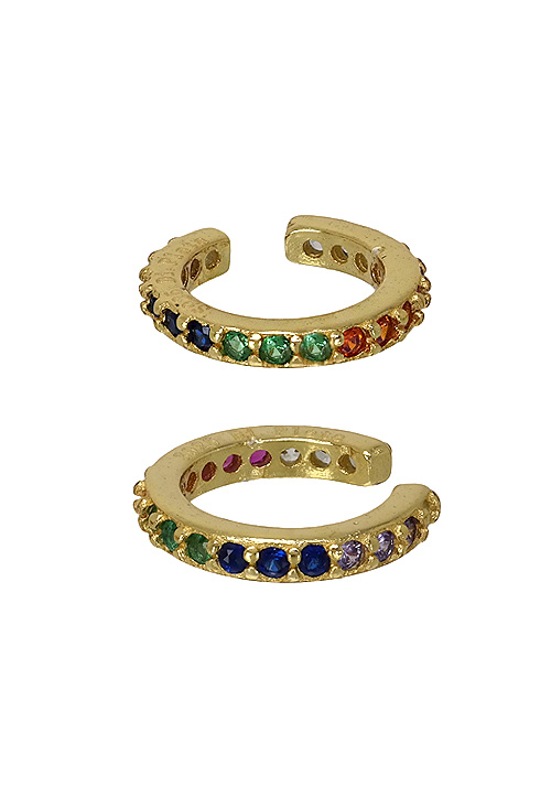 Piercing plata chapada para el helix tipo princesa de color 280_2023031-Y