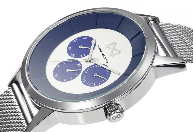 Esfera reloj Mark Maddox multifunción colección Northern acero HM7134-37