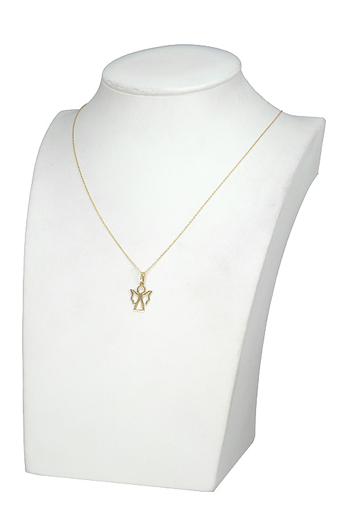 gargantilla angelito oro amarillo 18 kilates precio de ocasion joiyeria online vista en expositor 304_GAPT1033-1_02
