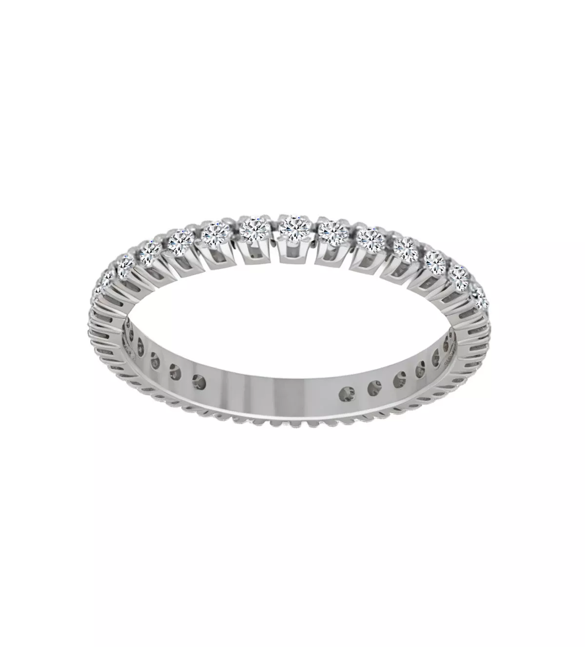 anillo de compromiso alianza completa eterno