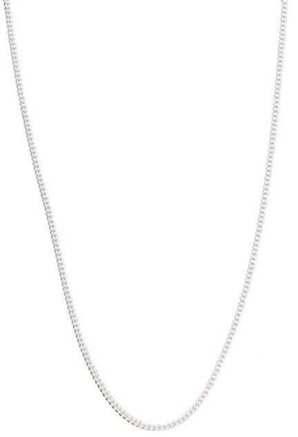 cadena barbada de plata con baño de rodio foto expositor precio barato en joyeria online 126_BNL50-40_01