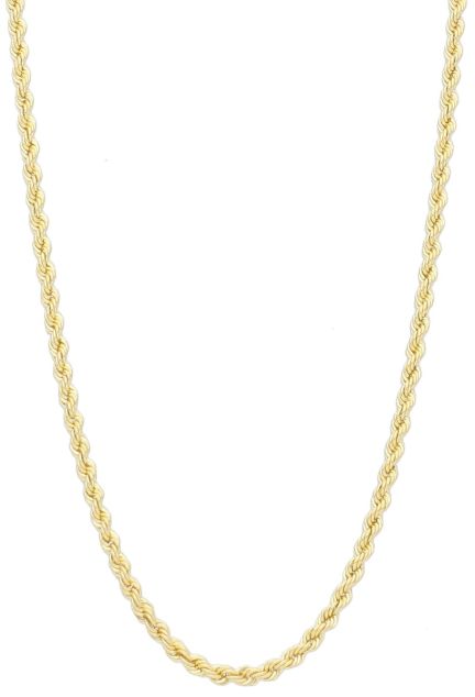 cordon salomonico macizo oro amarillo 18 kilates vista collar proveedor 036