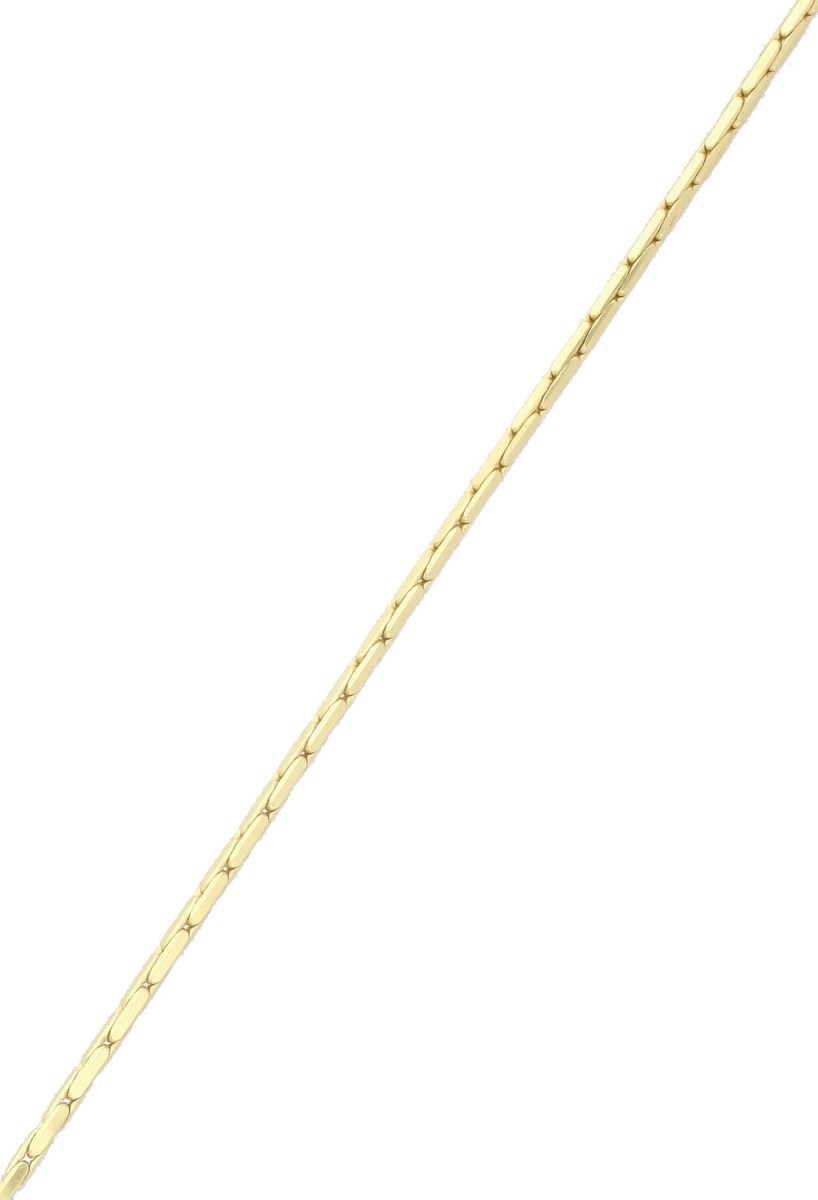 gargantilla oro macizo 18 kilates cola de topo rigida vista para parrilla principal