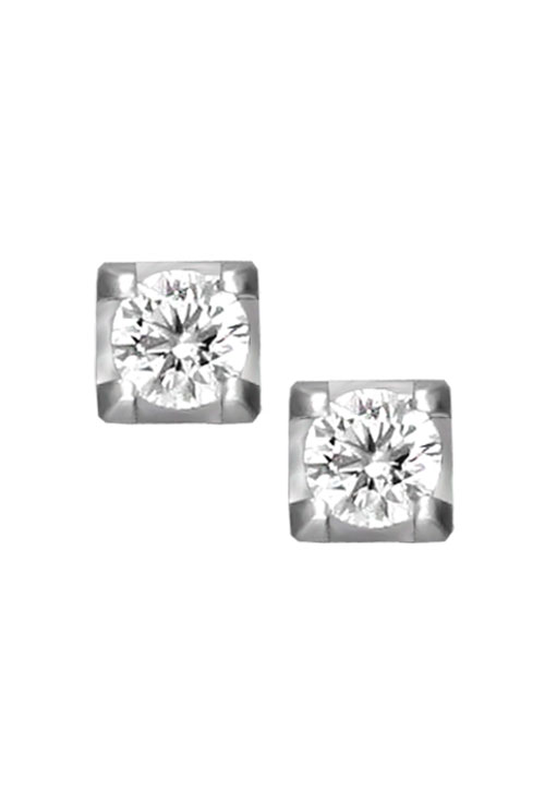 aretes garras oro blanco 18 kilates y diamantes de 0.10 quilates foto para parrilla 305_BN4-70