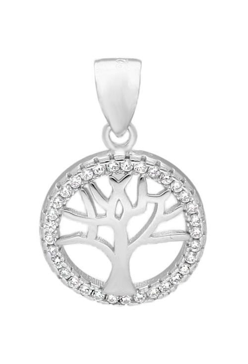 colgante plata con circonitas arbol de la vida foto frontal 240_CR-VIDA9